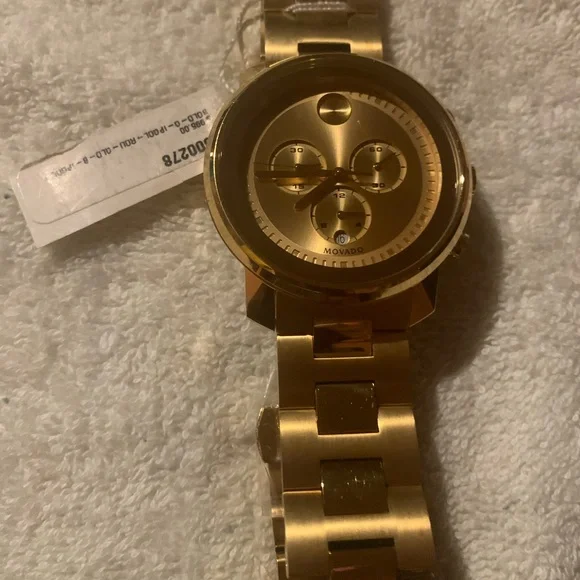 Movado | Accessories | Movado Luxurious Gold Mens Watch | Poshmark